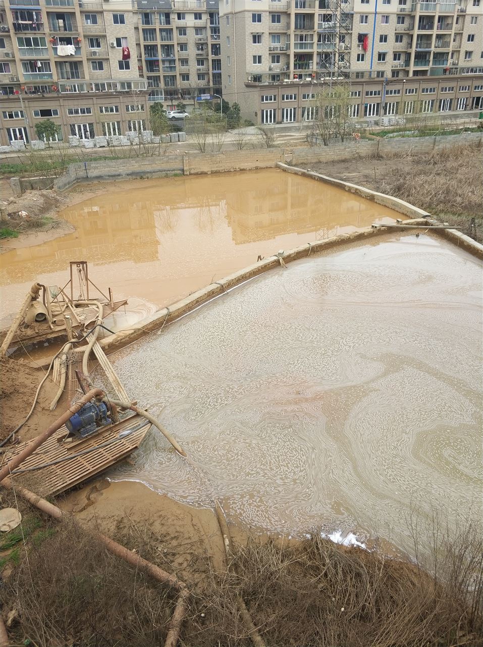 文安沉淀池淤泥清理-厂区废水池淤泥清淤