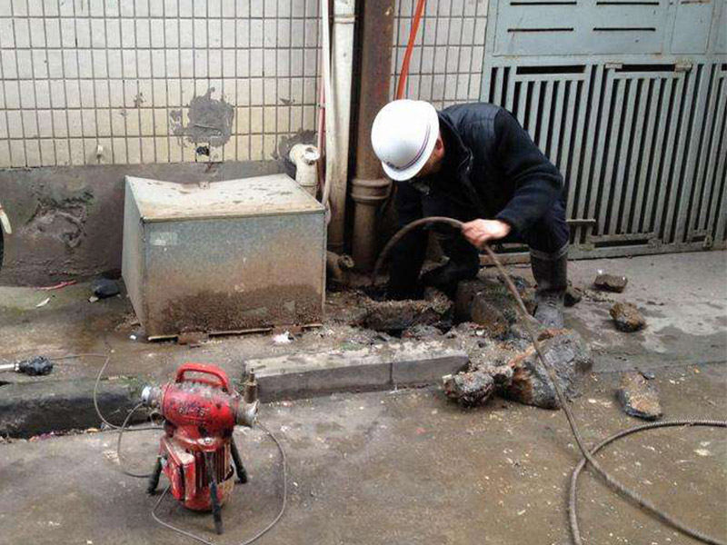 文安疏通下水道-洗菜池疏通