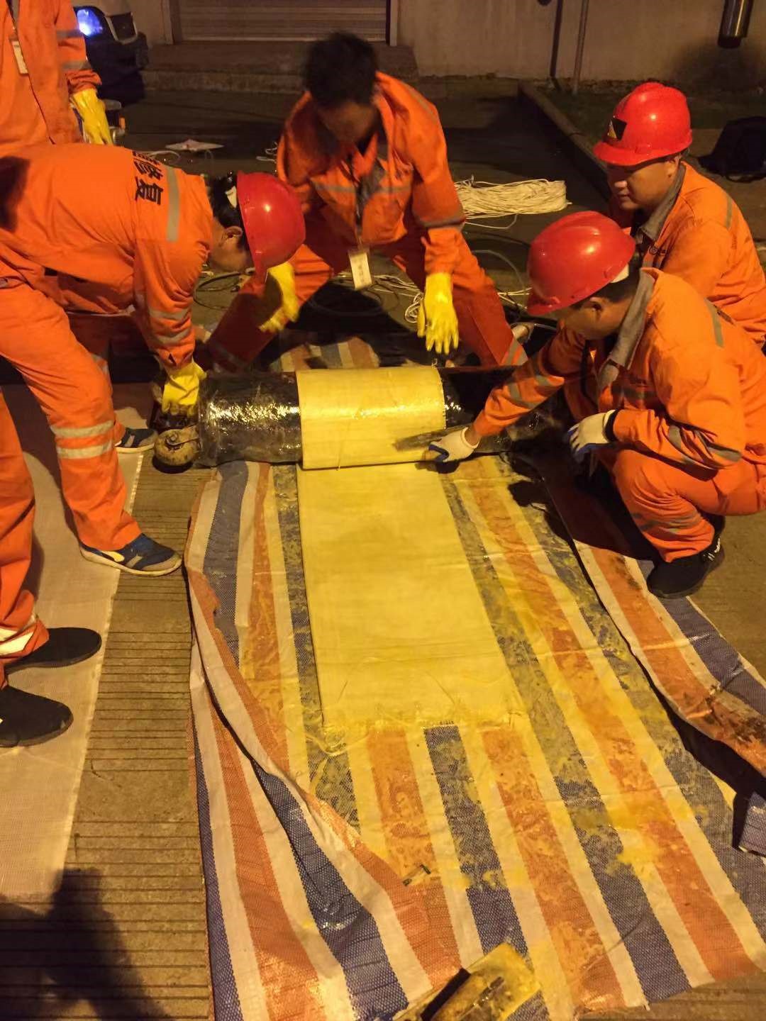 文安CIPP局部树脂固化法